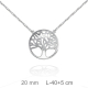 GARGANTILLA PLATA ARBOL DE LA VIDA