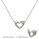 GARGANTILLA PLATA CORAZÓN
