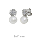 PENDIENTES PLATA TU Y YO ZTAS PRESION