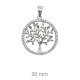 COLGANTE PLATA ARBOL VIDA ZTAS COLOR