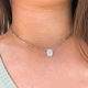 GARGANTILLA PLATA CADENA VIRGEN MILAGROSA 38+5 CM