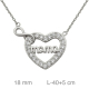 GARGANTILLA PLATA MAMA CORAZON INFINITO ZTAS