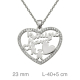 GARGANTILLA PLATA TE QUIERO MAMA CORAZON