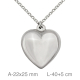 GARGANTILLA PLATA CORAZON