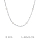 GARGANTILLA PLATA PERLAS