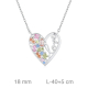 GARGANTILLA PLATA CORAZON ZTAS