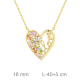 GARGANTILLA PLATA B.ORO+e CORAZON ZTAS