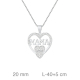 GARGANTILLA PLATA MAMA CORAZON