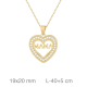 GARGANTILLA PLATA B.ORO+e MAMA CORAZON